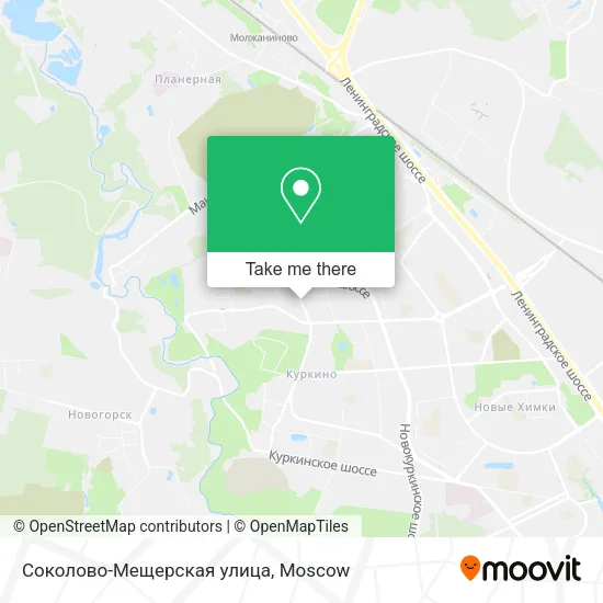 Соколово-Мещерская улица map