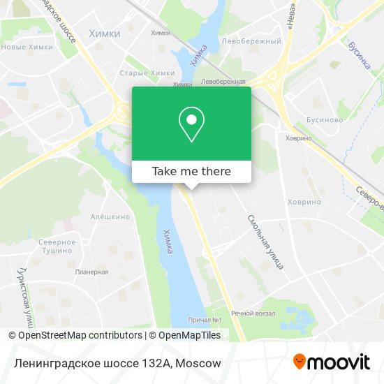 Ленинградское шоссе 132А map