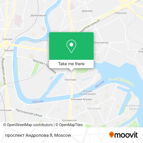 проспект Андропова 8 map