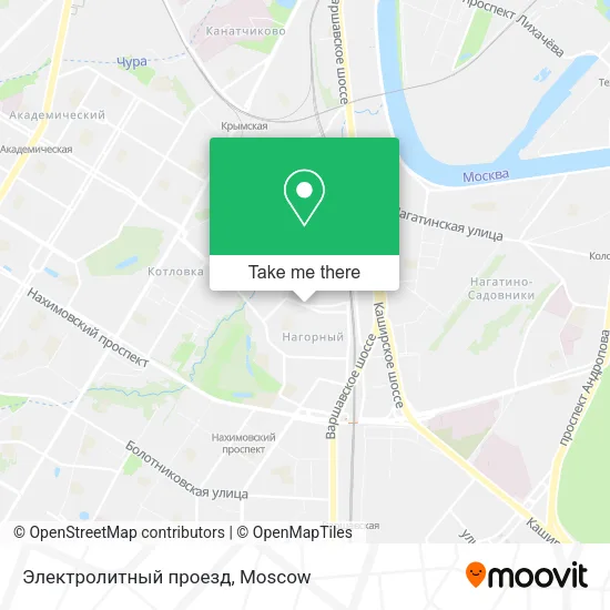 Электролитный проезд map