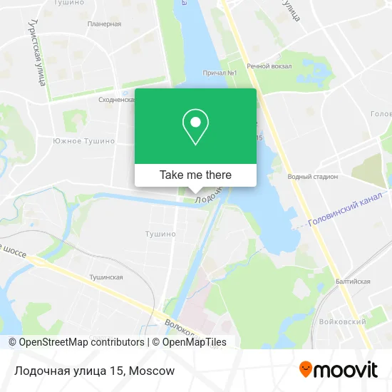 Лодочная улица 15 map
