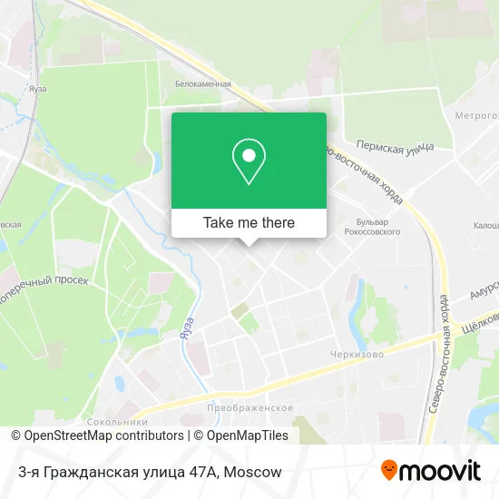 3-я Гражданская улица 47А map
