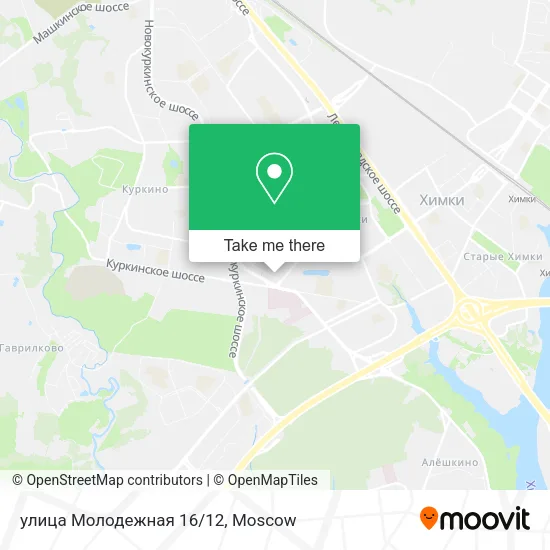 улица Молодежная 16/12 map