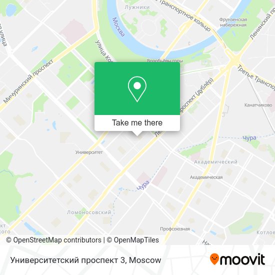 Университетский проспект 3 map