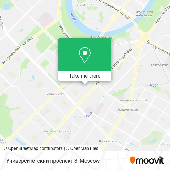 Университетский проспект 3 map