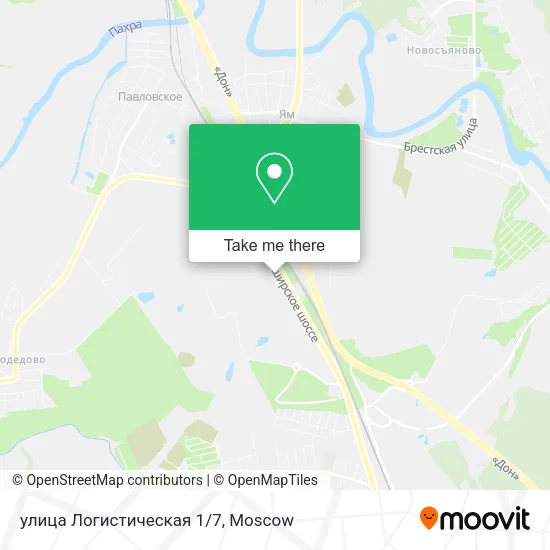 улица Логистическая 1/7 map
