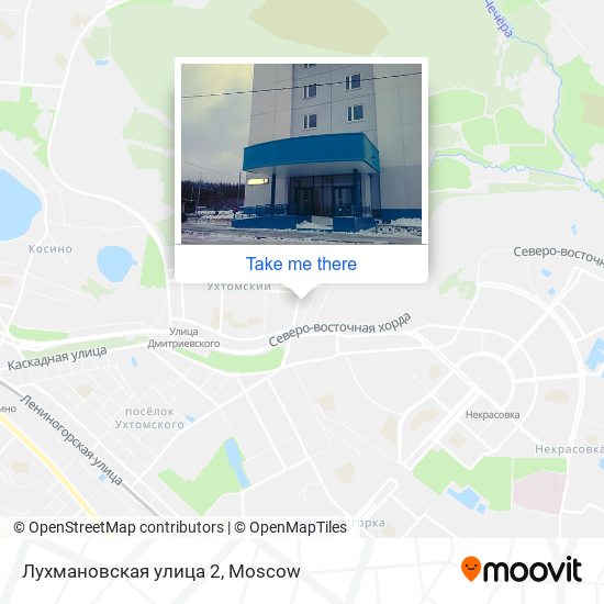 Лухмановская улица 2 map