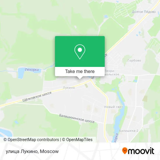 улица Лукино map