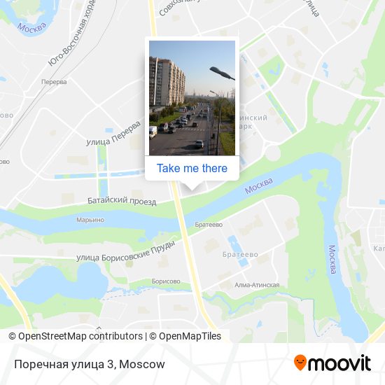 Поречная улица 3 map