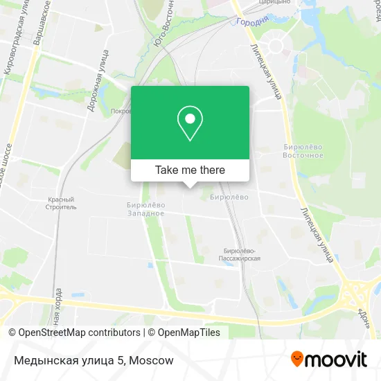 Медынская улица 5 map