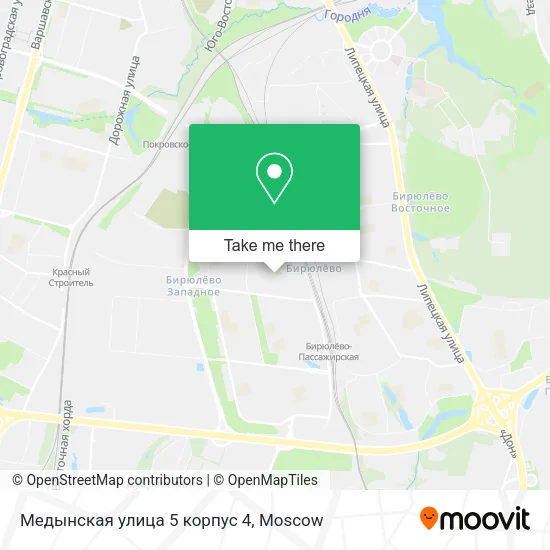 Медынская улица 5 корпус 4 map