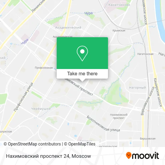 Нахимовский проспект 24 map