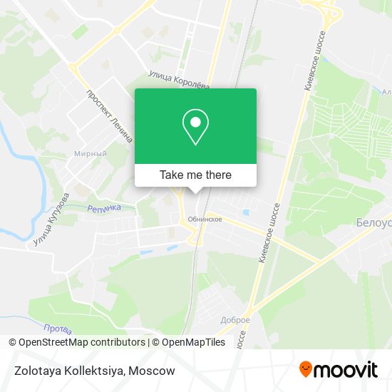 Zolotaya Kollektsiya map