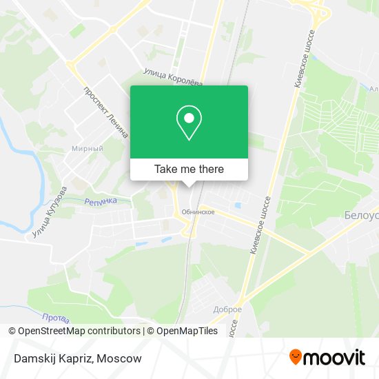 Damskij Kapriz map