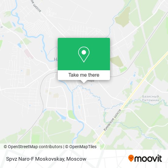 Spvz Naro-F Moskovskay map