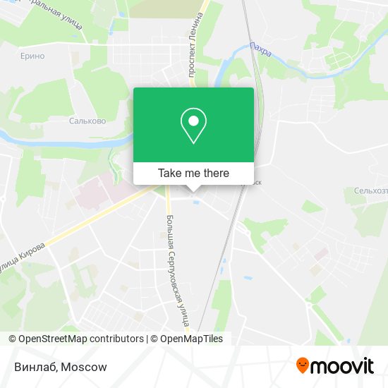 Винлаб map