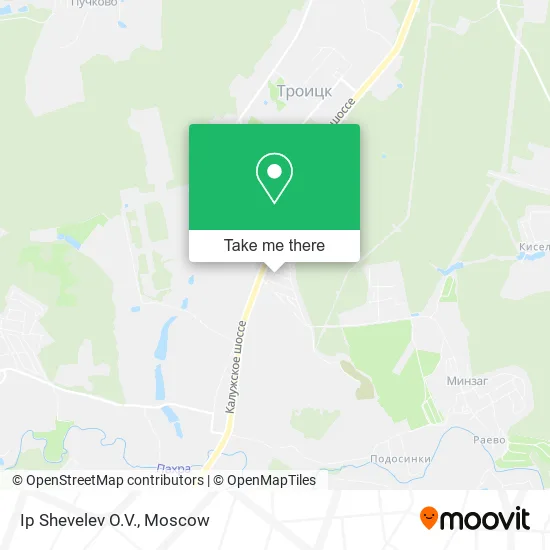 Ip Shevelev O.V. map