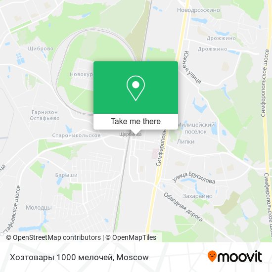 Хозтовары 1000 мелочей map