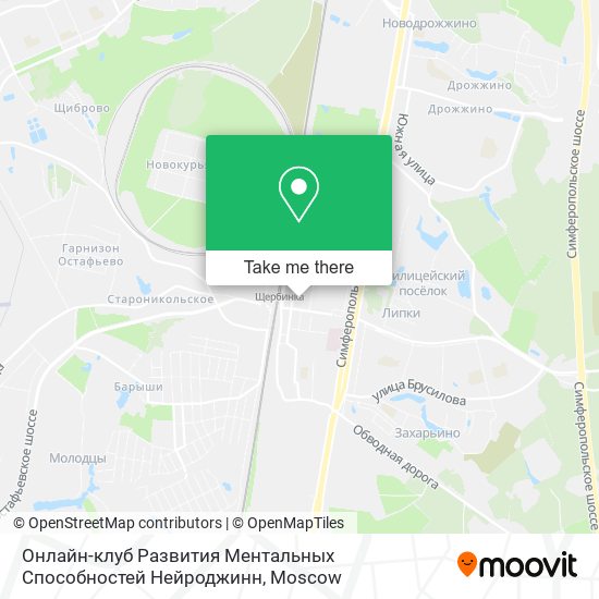 Онлайн-клуб Развития Ментальных Способностей Нейроджинн map