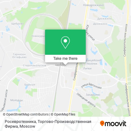 Росевротехника, Торгово-Производственная Фирма map