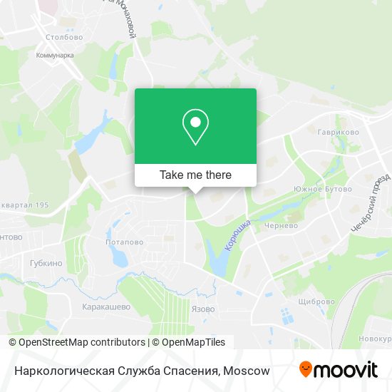 Наркологическая Служба Спасения map