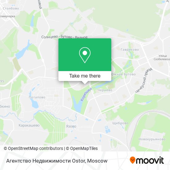 Агентство Недвижимости Ostor map