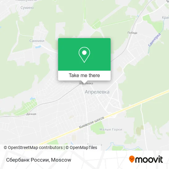 Сбербанк России map