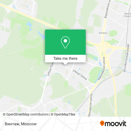 Винтаж map