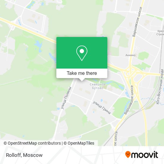 Rolloff map
