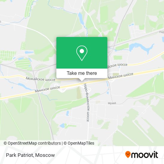 Park Patriot map