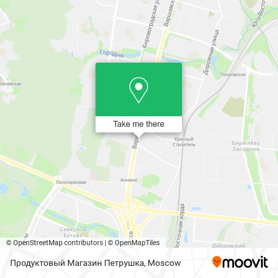 Продуктовый Магазин Петрушка map