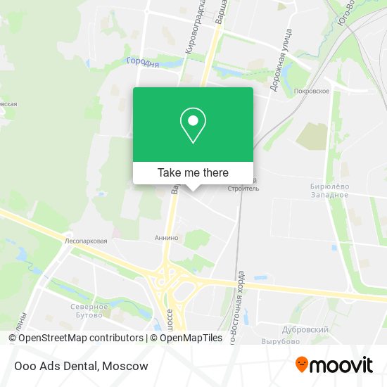 Ooo Ads Dental map