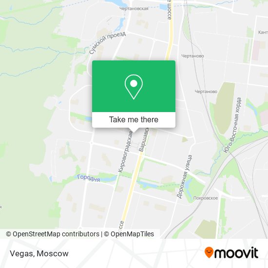 Vegas map