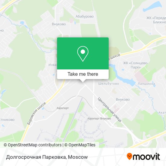 Долгосрочная Парковка map