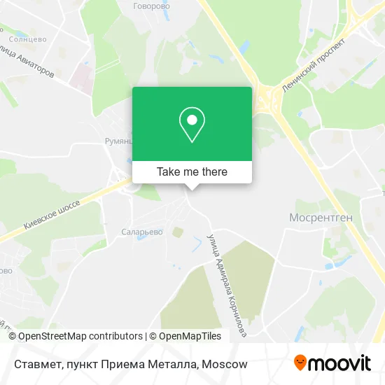 Ставмет, пункт Приема Металла map
