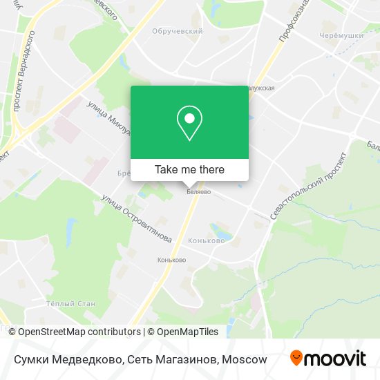 Сумки Медведково, Сеть Магазинов map