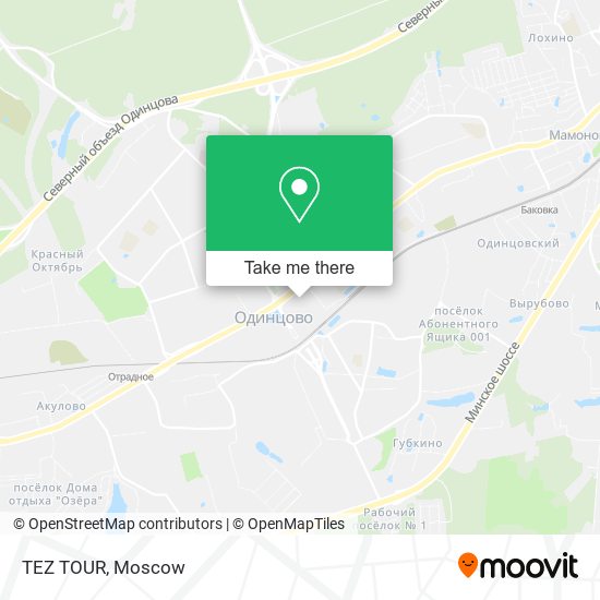 TEZ TOUR map