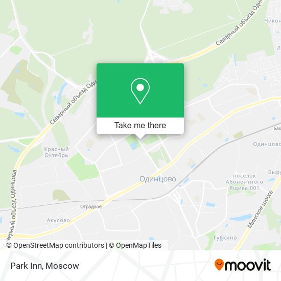 Park Inn map