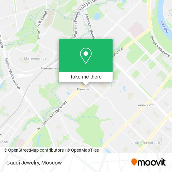 Gaudi Jewelry map