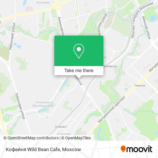 Кофейня Wild Bean Cafe map