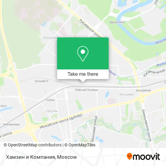 Хамзин и Компания map