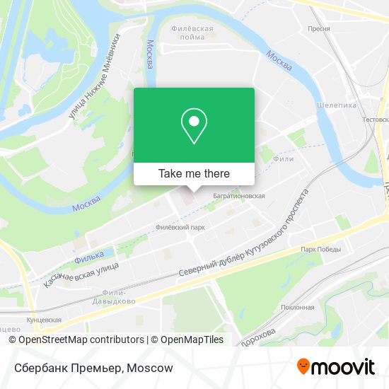 Сбербанк Премьер map