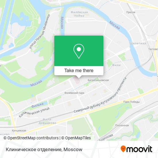 Клиническое отделение map