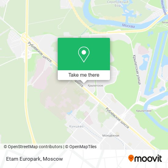 Etam Europark map