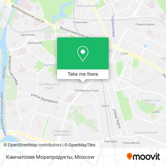 Камчатские Морепродукты map