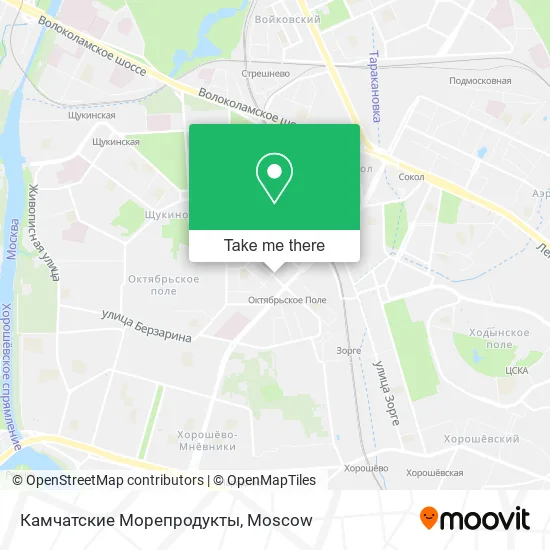 Камчатские Морепродукты map