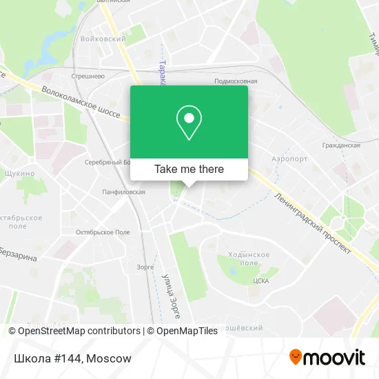 Школа #144 map