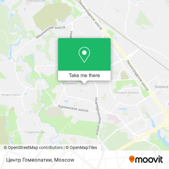 Центр Гомеопатии map