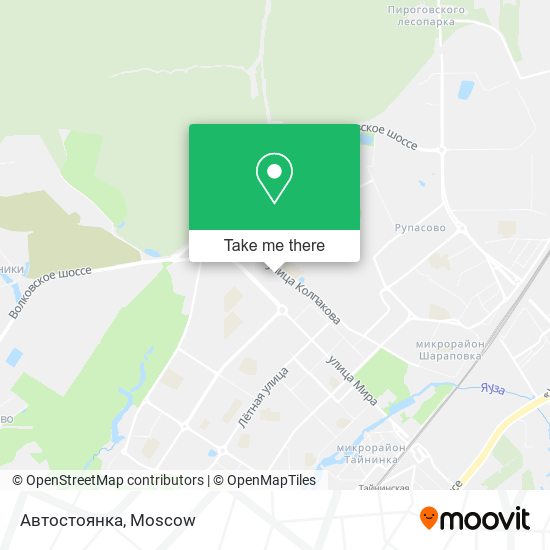 Автостоянка map