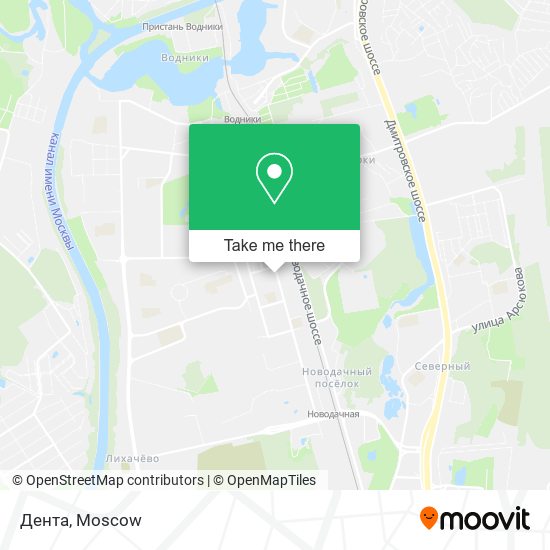 Дента map